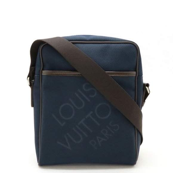 LOUIS VUITTON Other - LOUIS VUITTON Damier Geant Citadan NM Shoulder Bag Blue Ocean Navy N41437